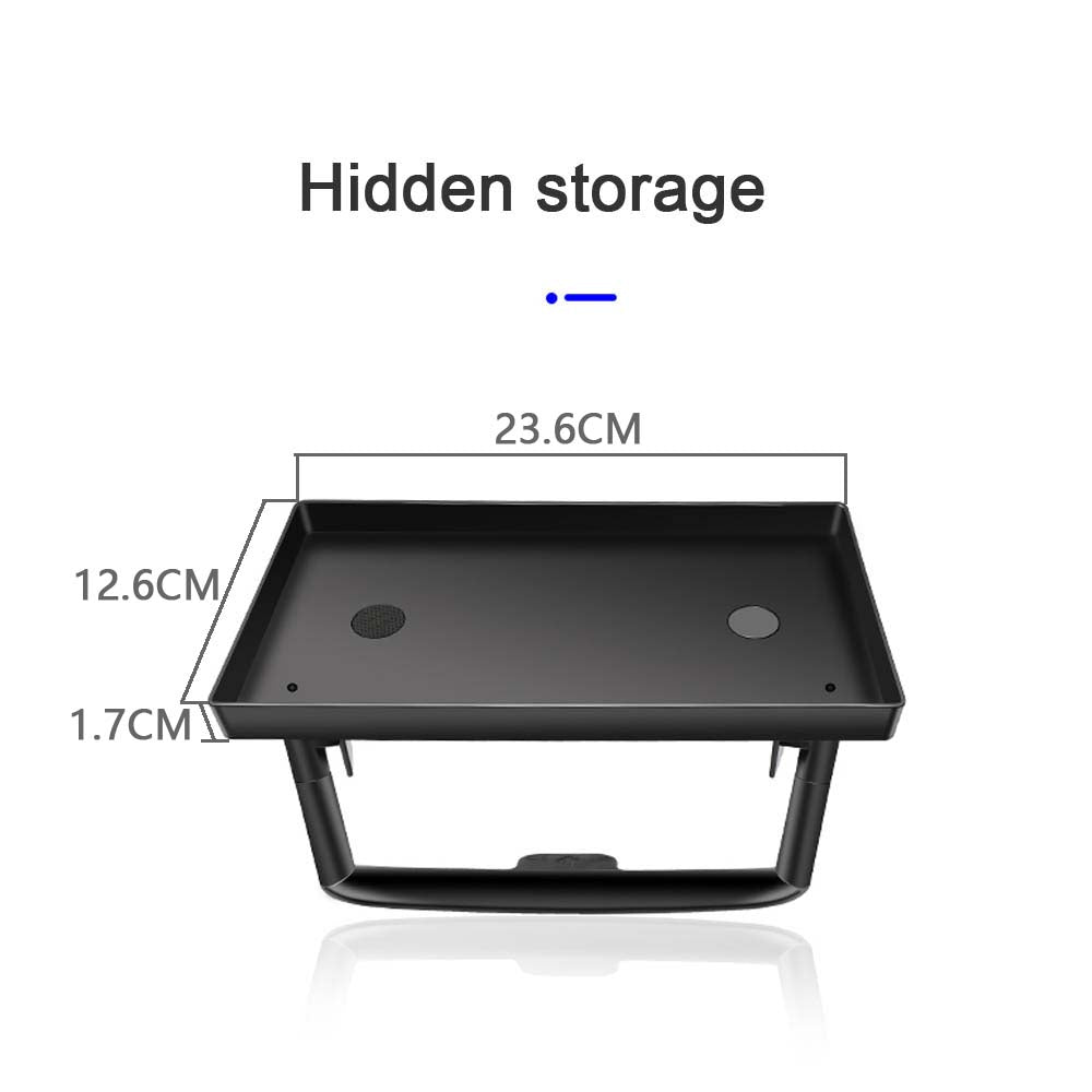For Tesla Model 3 Y Dashboard storage box Navigation screen rear tissue Glasses Key Storage tray Model Y Model3 2022 Accessories
