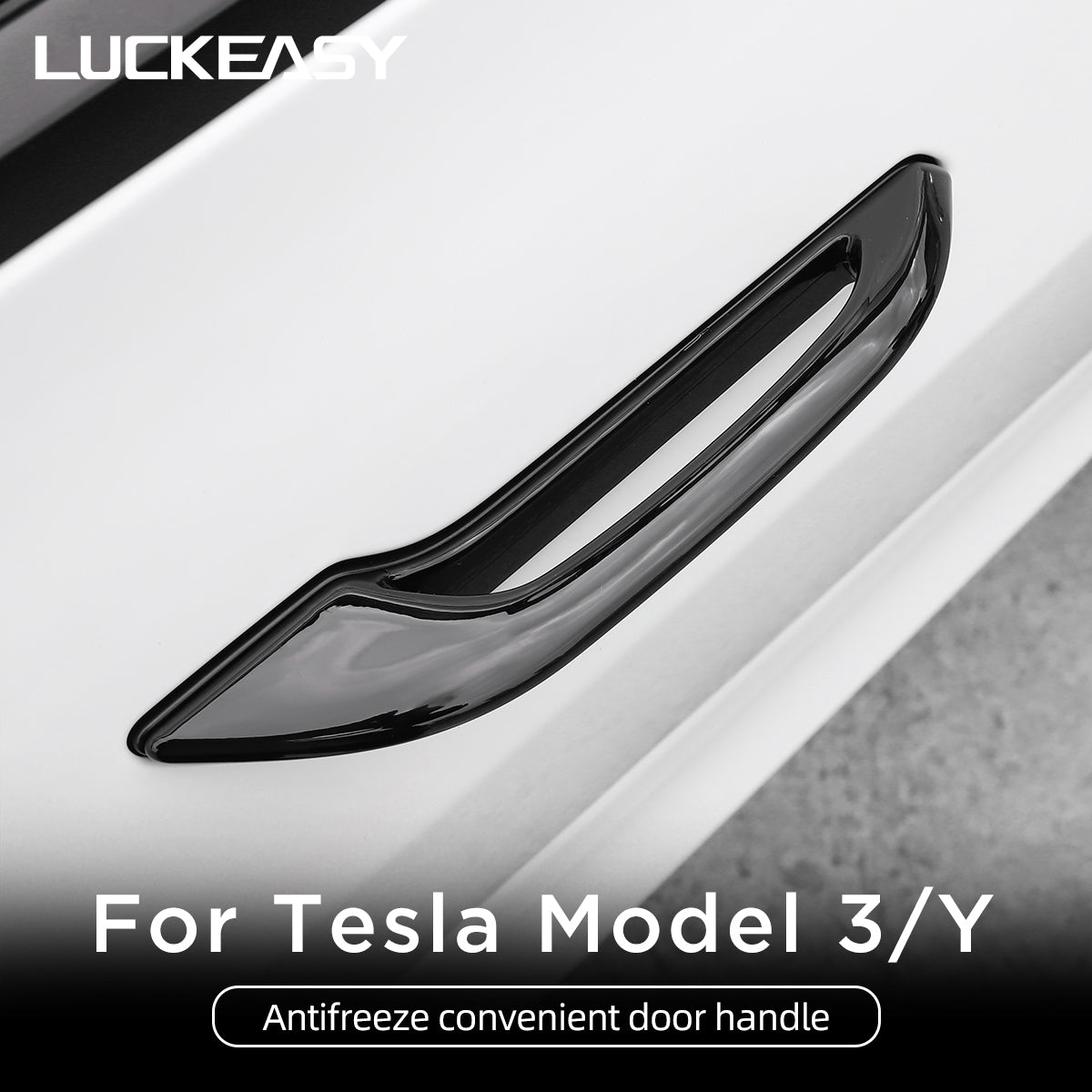 For Tesla Model3 ModelY 2022 Car Antifreeze Door Handle Sticker Refit Accessories Trim Decoration Door Handle Protector Cover