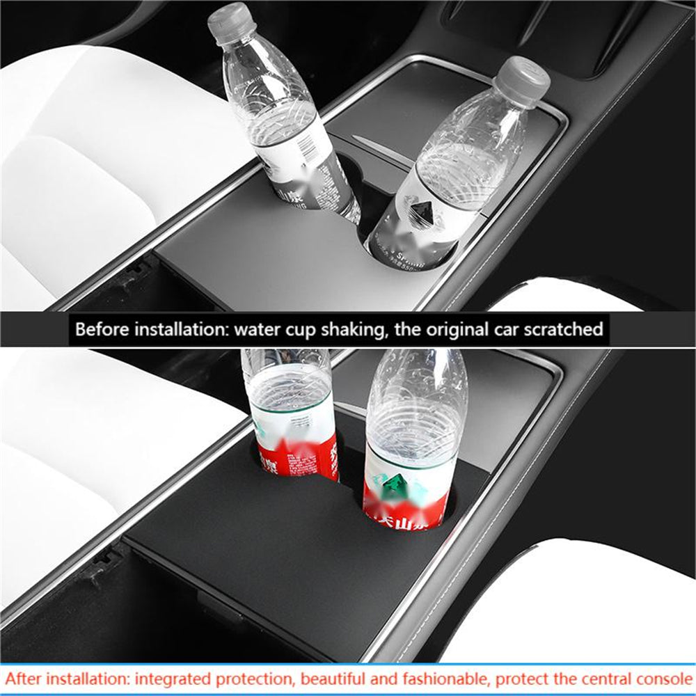 NEW!! Water Cup Holder For Tesla Model 3/Y 2019 -2021 Scratch protection accessories for central console